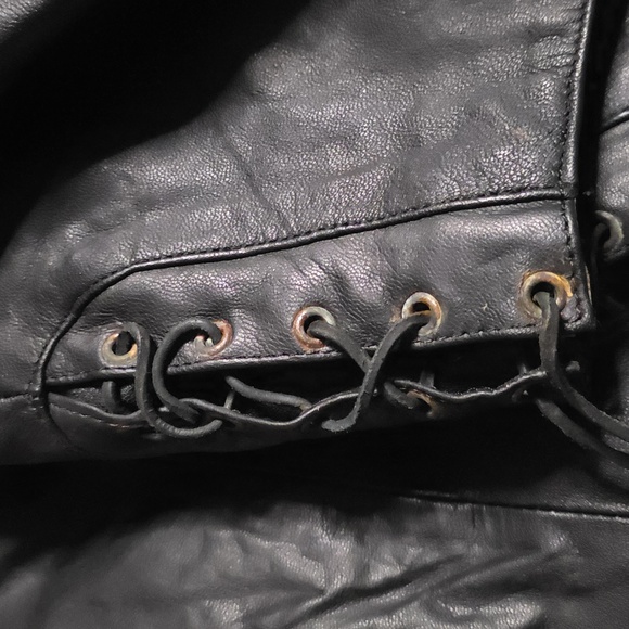 Vintage Long Rider Leather Riding Jacket - Picture 10 of 11